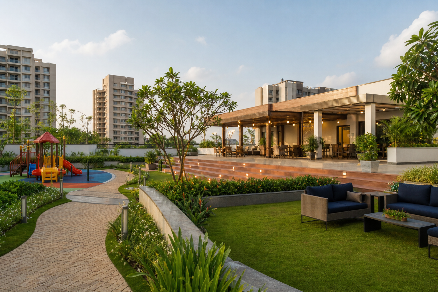 Generic residential amenities and community spaces
